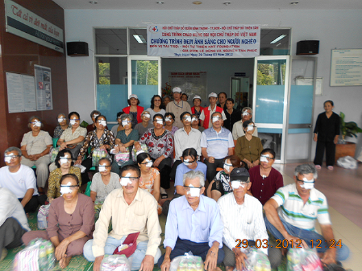 Eyes surgery for poor people